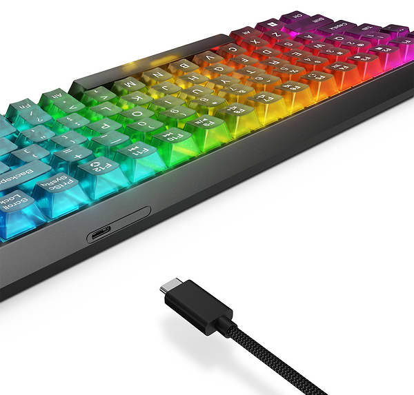 Фото - Клавиатура проводная игровая Lenovo Legion K510 Mini Pro Gaming Keyboard UA (GY41P80864)