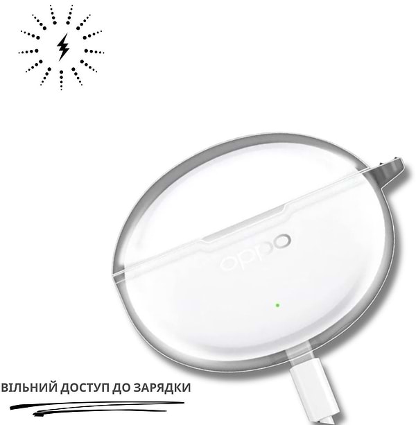 Фото - Чехол для наушников BeCover Soft TPU for OPPO Enco Air4 Pro (ETEA1) Transparent (714836)