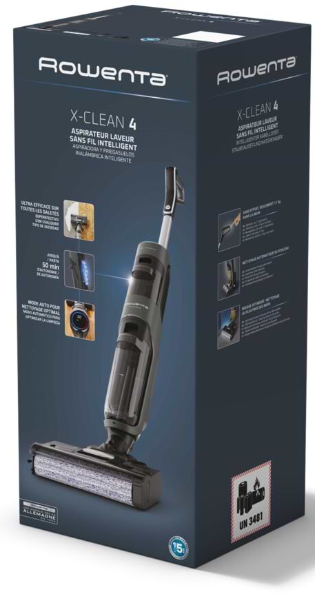 Фото - Пилосос ручний миючий Rowenta GZ5037WO X-CLEAN 4