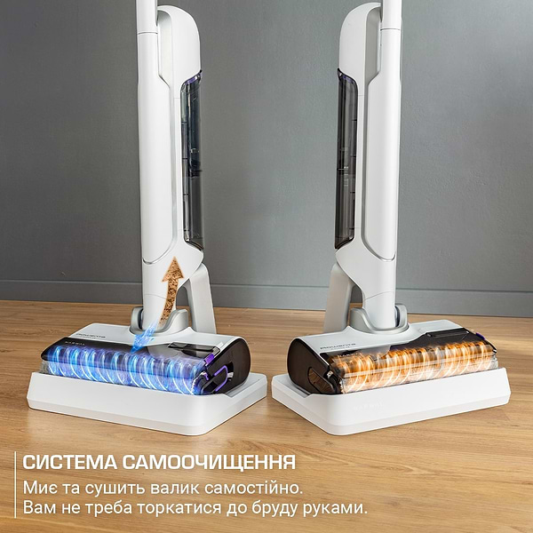 Фото - Уцінка - Пилосос ручний миючий Rowenta GZ7035WO X-CLEAN 10
