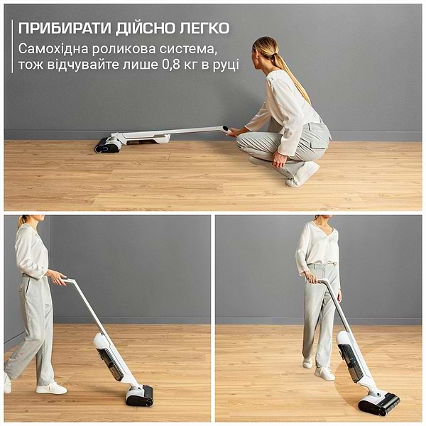 Фото - Уцінка - Пилосос ручний миючий Rowenta GZ7035WO X-CLEAN 10