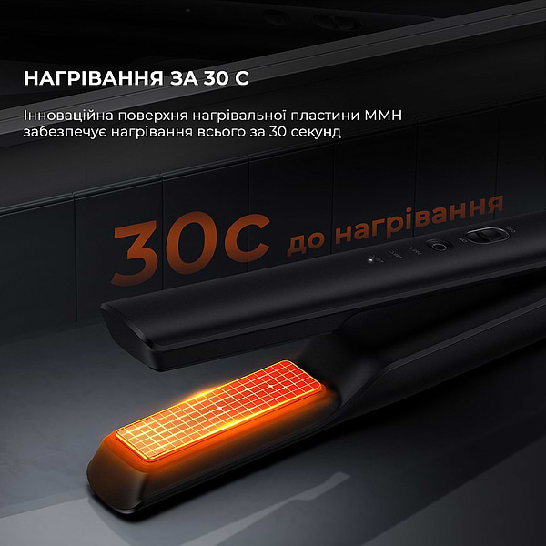 Фото - Выпрямитель волос Dreame Unplugged Cordless Hair Straightener Black (AST14A-BK)