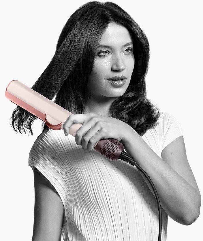 Фото - Вирівнювач волосся Dyson Airstrait HT01 Ceramic Pink/Rose Gold Рожевий/Золотий (598960-01)