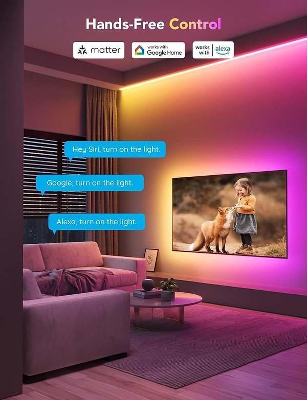 Фото - Светодиодная лента Govee H100E LED Strip Light M1 1m (H100E0D1)