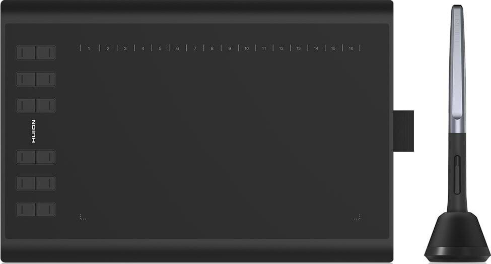 Купити Графічний планшет Huion H1060P Black - Фото 1 Графічний планшет Huion H1060P Black - Фото 1