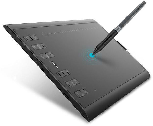 Фото - Графический планшет Huion Inspiroy H1060P+перчатка