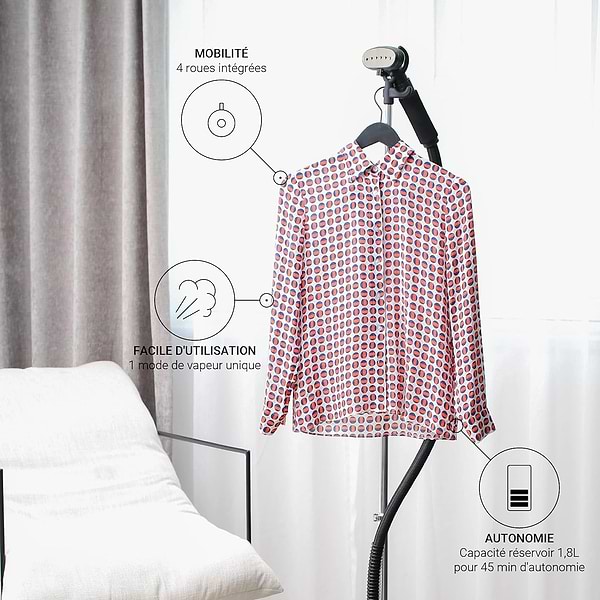 Фото - Вертикальний відпарювач стаціонарний SteamOne H18B