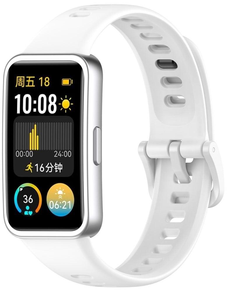 Ремешок для фитнес-браслета BeCover for Huawei Band 8 / 9 / 10 White (714121)