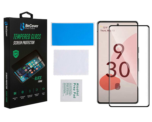 Фото - Захисне скло для смартфону BeCover for Google Pixel 6 Black (707138)