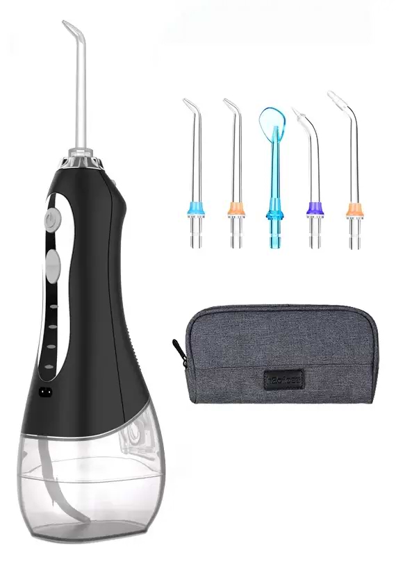 Іригатор H2OFloss HF-5 Black (H2O-HF5-black) - Фото 1