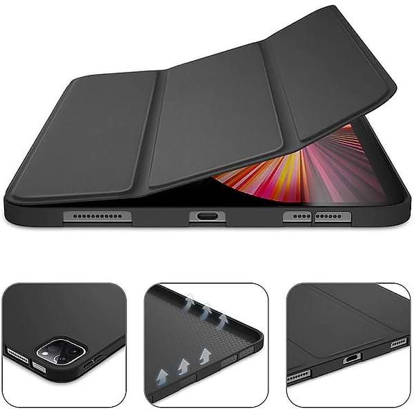 Фото - Чохол для планшету BeCover Tri Fold Soft TPU Silicone for Apple iPad Pro 11 2020/2021/2022 Black (709710)