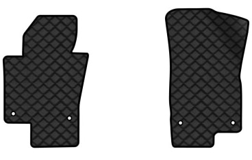 Килимки з екошкіри в салон авто передні EVAtech для Passat (B6) (with armrest) Volkswagen 2005-2010 6 покоління Sedan EU VW31277AH2TL4BBB