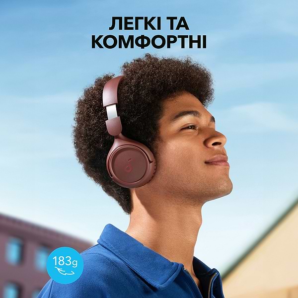 Фото - Навушники накладні бездротові Anker SoundCore H30i Red