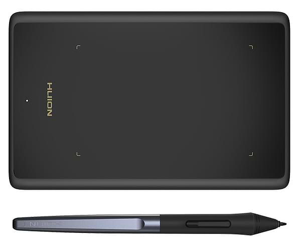 Фото - Графический планшет Huion Inspiroy H420X+перчатка