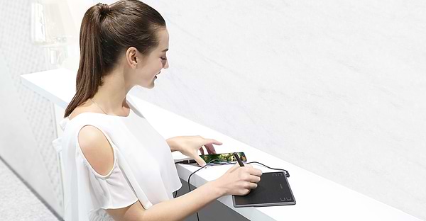 Фото - Графічний планшет Huion H430P Black