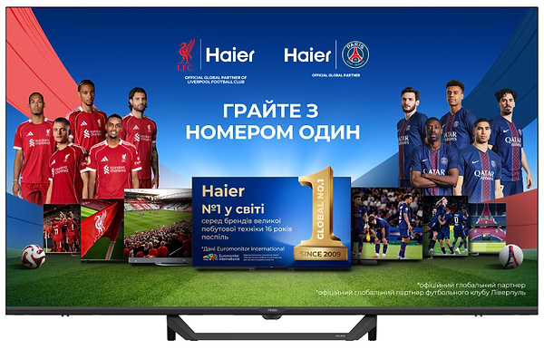 Фото - Телевізор Haier H55S80FUX Фото - Телевізор Haier H55S80FUX