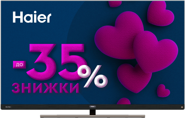 Купить Телевизор Haier H55S900UX - Фото 1 Телевизор Haier H55S900UX - Фото 1