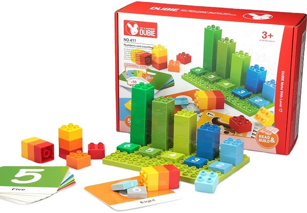 Фото - Пластиковый конструктор Wange Числа и подсчет (411)