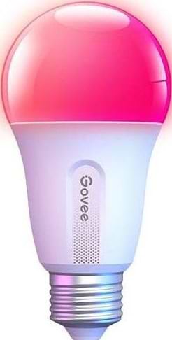 Умная лампа Govee H6004, E27, 9W, 800Lm, 2700K-6400K, RGB, WI-FI/Bluetooth White (H6004CC1)