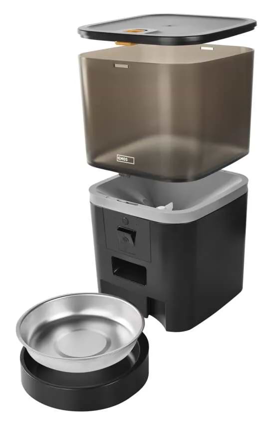 Фото - Смарт-кормушка для животных EMOS Автоматическая с камерой GO SMART H6006 6 литров WiFi