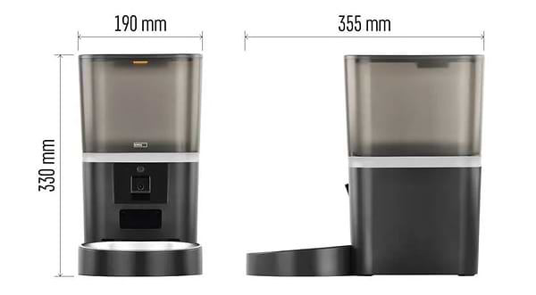 Фото - Смарт-кормушка для животных EMOS Автоматическая с камерой GO SMART H6006 6 литров WiFi