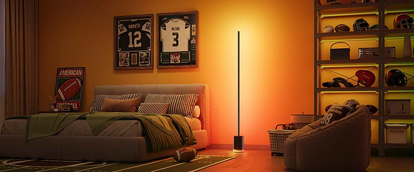 Фото - Умный торшер Govee H607C Floor Lamp 2, 1725Lm, RGBICWW, WI-FI/Bluetooth, Black (H607C311)
