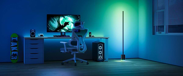 Фото - Умный торшер Govee H607C Floor Lamp 2, 1725Lm, RGBICWW, WI-FI/Bluetooth, Black (H607C311)