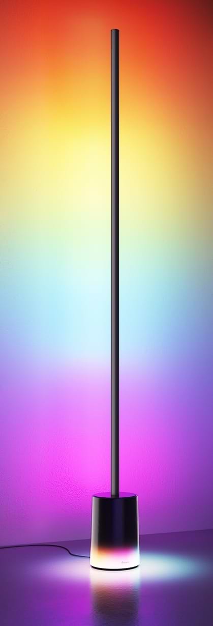 Фото - Умный торшер Govee H607C Floor Lamp 2, 1725Lm, RGBICWW, WI-FI/Bluetooth, Black (H607C311)