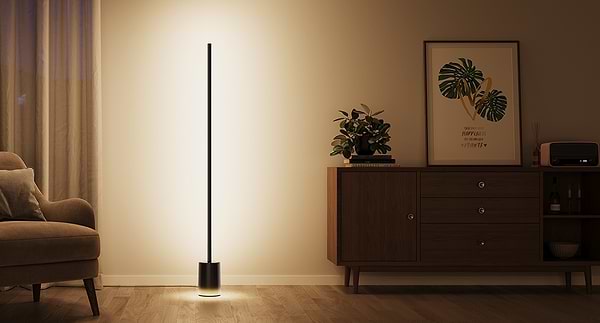 Фото - Умный торшер Govee H607C Floor Lamp 2, 1725Lm, RGBICWW, WI-FI/Bluetooth, Black (H607C311)