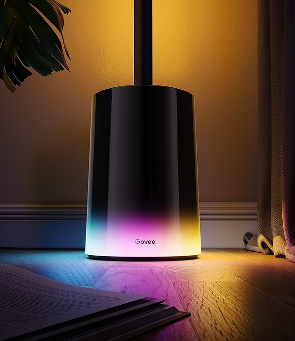 Фото - Умный торшер Govee H607C Floor Lamp 2, 1725Lm, RGBICWW, WI-FI/Bluetooth, Black (H607C311)