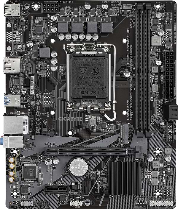 Фото - Материнская плата Gigabyte H610M K V2 DDR5