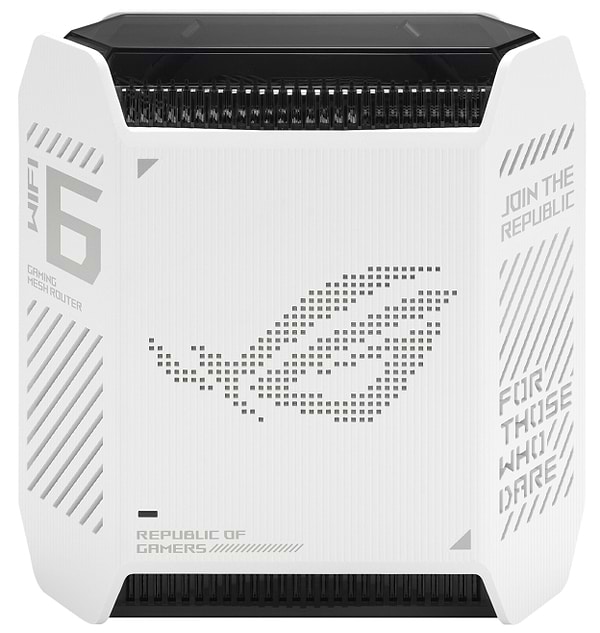Фото - MESH система WiFi6 Asus ROG Rapture GT6 White (1-Pack)