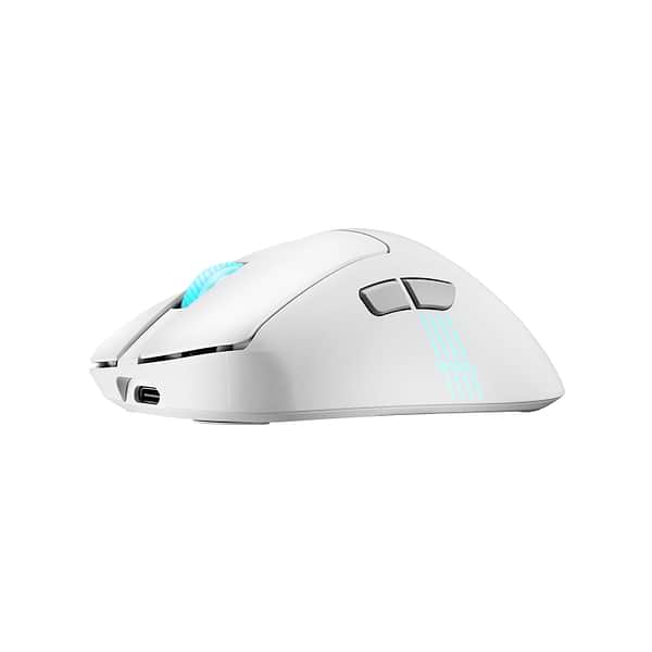 Фото - Мышь беспроводная игровая Asus ROG Keris II Origin White (90MP04A0-BMUA10)