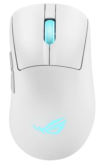 Фото - Мышь беспроводная игровая Asus ROG Keris II Origin White (90MP04A0-BMUA10)