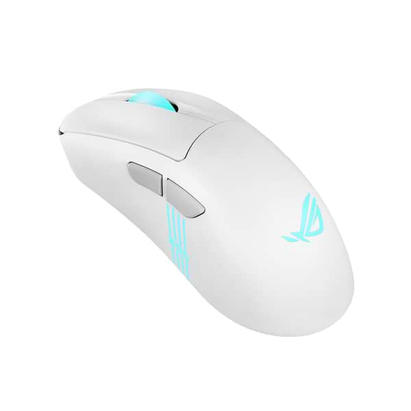 Фото - Мышь беспроводная игровая Asus ROG Keris II Origin White (90MP04A0-BMUA10)