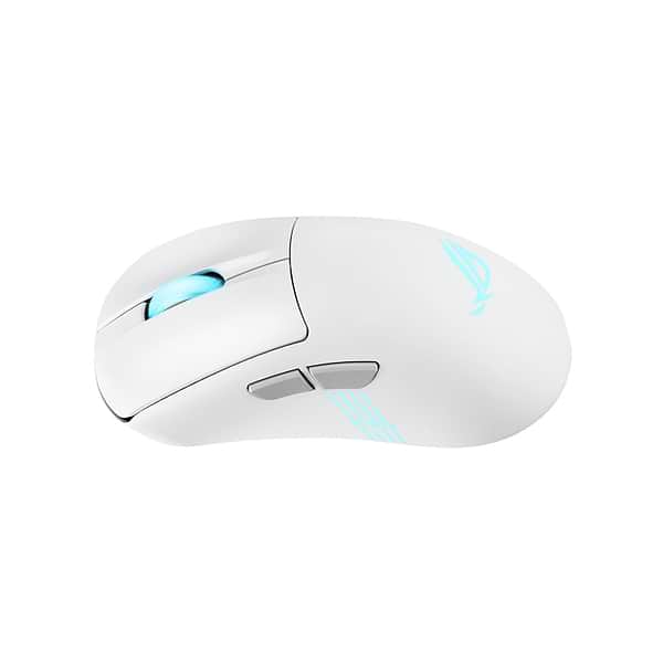 Фото - Мышь беспроводная игровая Asus ROG Keris II Origin White (90MP04A0-BMUA10)