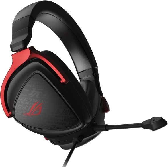 Фото - Гарнитура проводная игровая Asus ROG Delta S Core 3.5 мм Black/Red (90YH03JC-B1UA00)