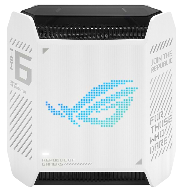 Фото - MESH система WiFi6 Asus ROG Rapture GT6 White (1-Pack)