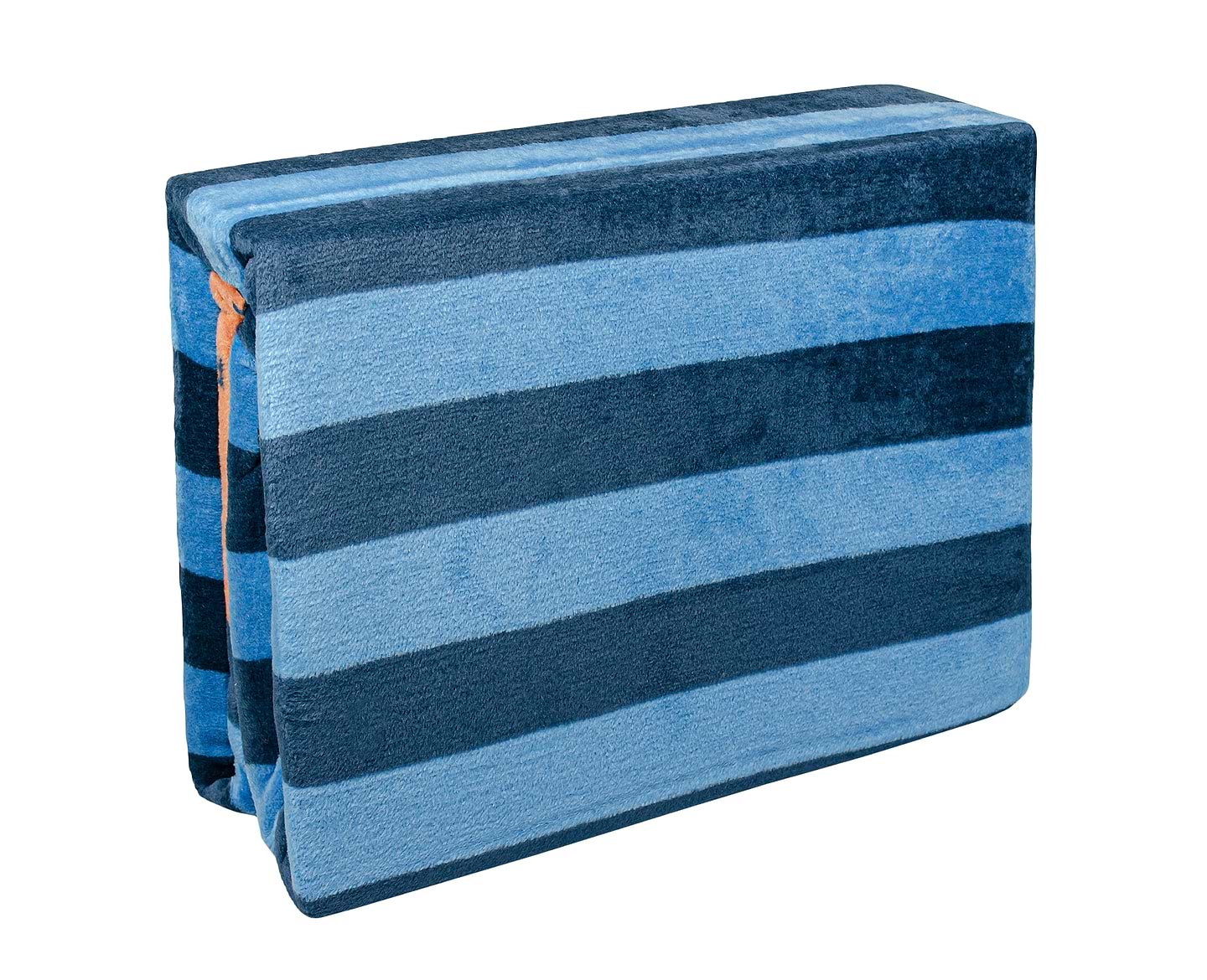 Плед євро Смужка темно синя 200х220 (168828)