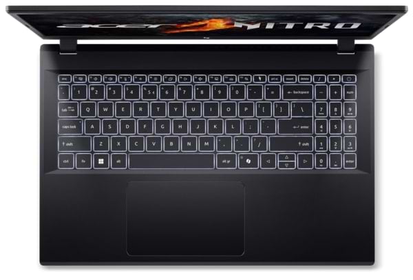 Фото - Ноутбук игровой Acer Nitro V 15 ANV15-41-R8DC (NH.QSGEU.00K) Obsidian Black