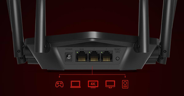Фото - Маршрутизатор интернет WiFi5 Mercusys MR50G