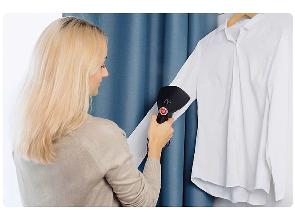 Фото - Уцінка - Вертикальний відпарювач ручний Zeegma HANDIG