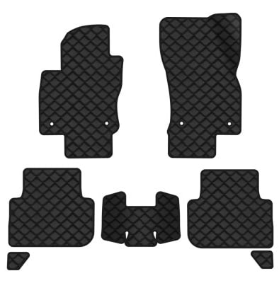 Коврики из экокожи в салон авто EVAtech ECO для Tiguan (Mk 2) Restyling Volkswagen 2020 2 поколение SUV EU VW41380CJ7AV4BBB