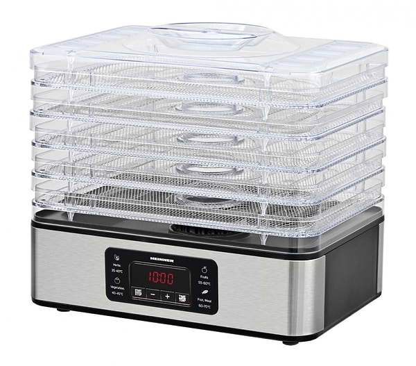 Фото - Сушилка для фруктов и овощей Heinner HFD-K400SS