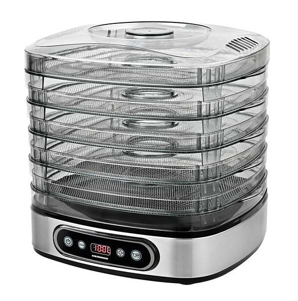 Фото - Сушилка для фруктов и овощей Heinner HFD-K380SSBK