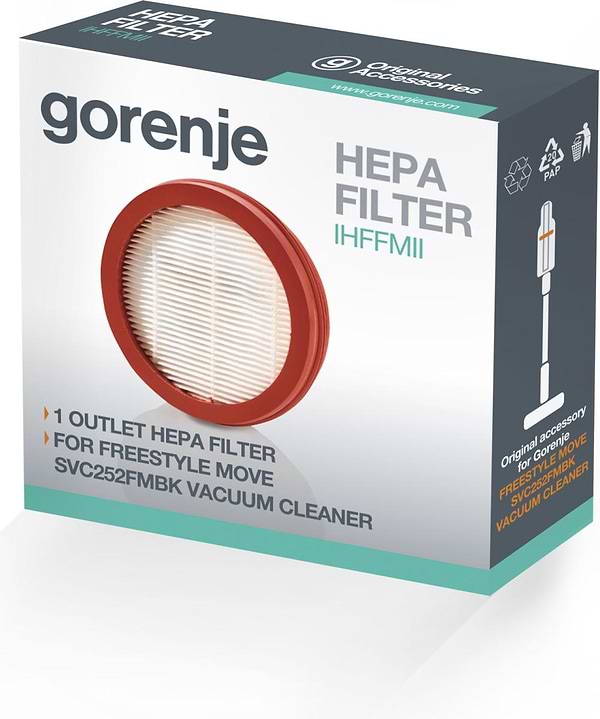 Фото - Фільтр для пилососа Gorenje IHFFMII