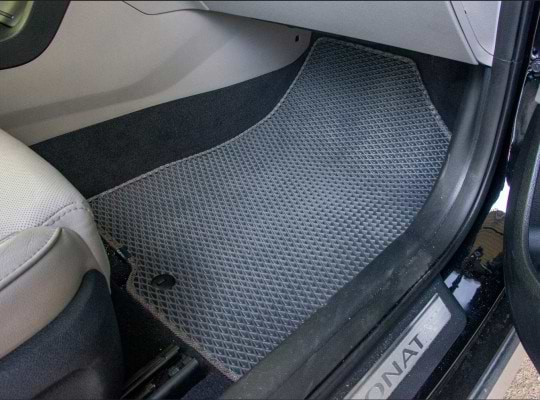 Фото - EVA коврики в салон авто передние EVAtech для Sonata (LF) (5 clips) Hyundai 2014-2019 7 поколение Sedan USA HY1510AG2KH3RBB