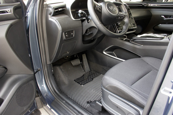 Фото - EVA коврики в салон авто передние EVAtech для Tucson (NX4) (Short base) Hyundai 2021 4 поколение SUV EU HY1518AE2TL2RGB