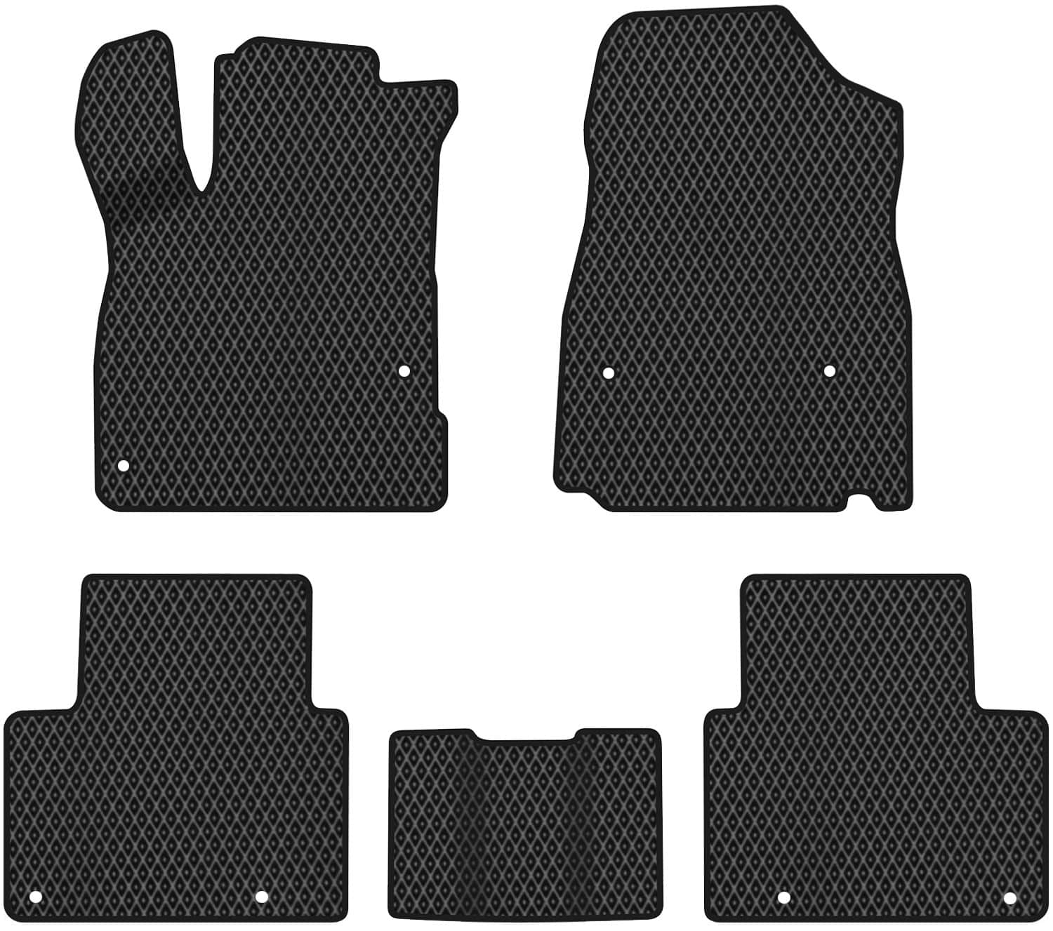 EVA коврики в салон авто EVAtech для Clarity Honda 2016 2 поколение Sedan USA HA1466CVC5TL8RBB