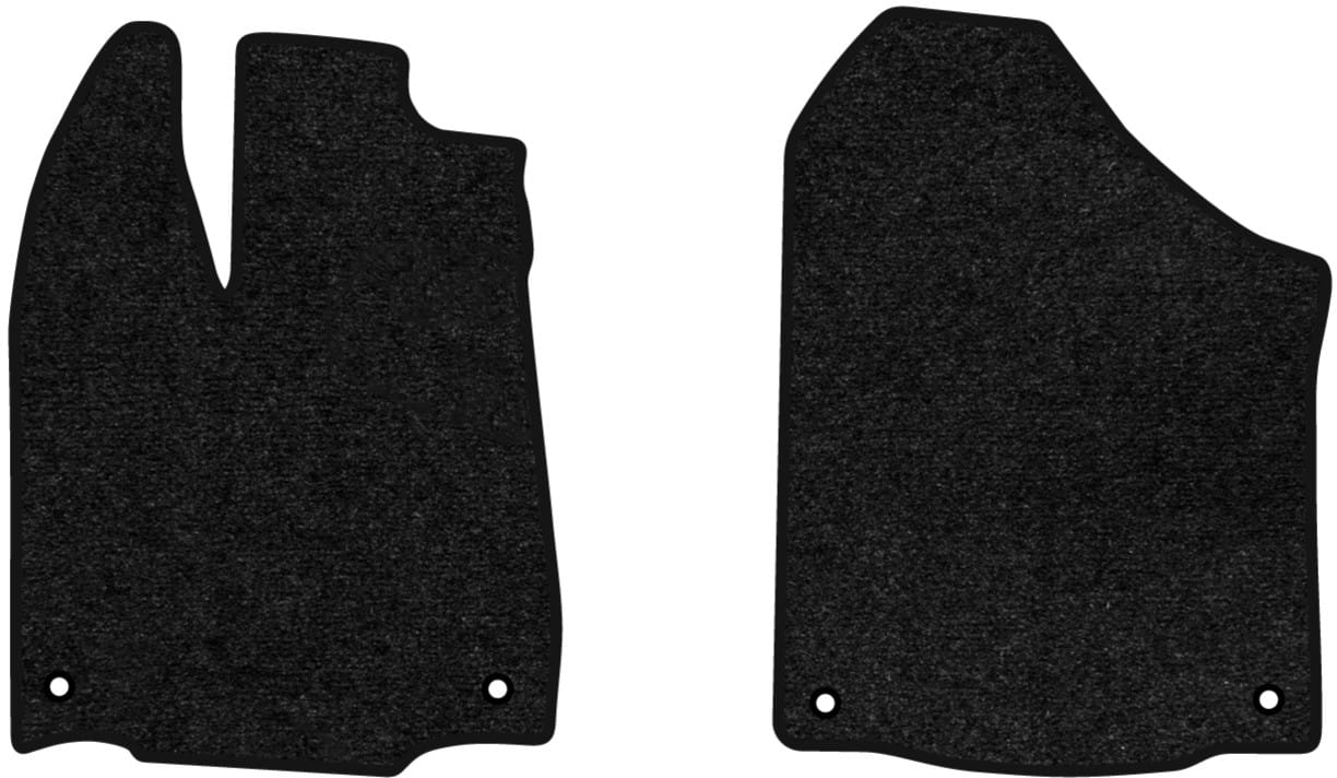 Килимки ворсові в салон авто EVAtech Standard для Honda Pilot 8 seats 2015-2022 3 покоління SUV USA чорний кант HA12342AV2TL4VEB